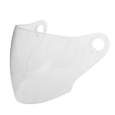 防雾高清透明茶色前挡风镜头盔