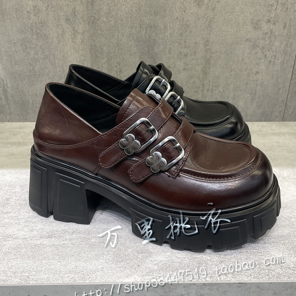 M60 专柜正品2025春款女士时尚皮鞋单鞋女鞋WX12451010