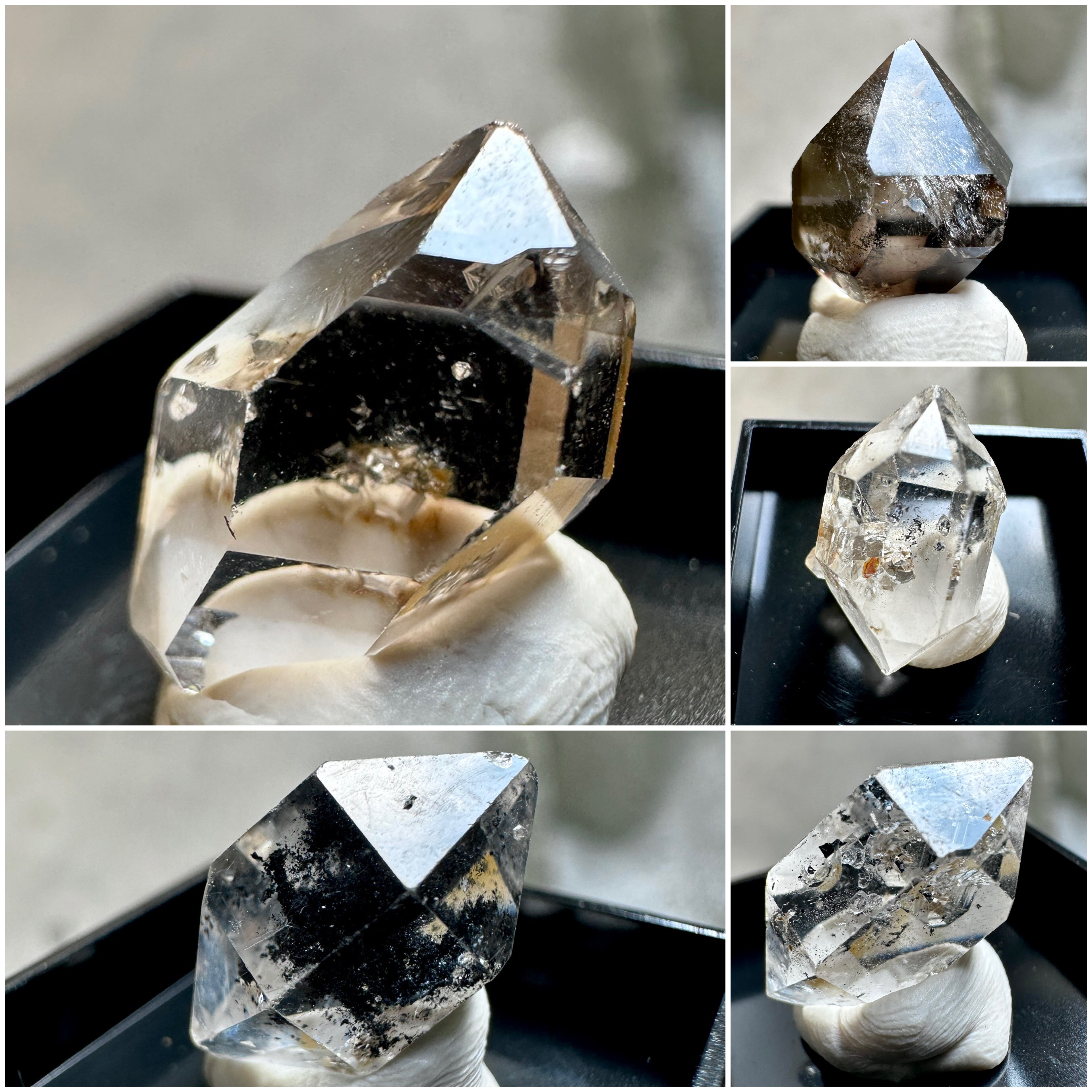 精美闪灵钻水晶盒子矿天然矿物晶体矿石标本摆件教学观赏收藏奇石