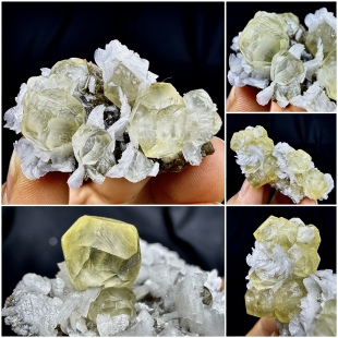 贵州菱铁矿白云石方解石天然矿物晶体矿石标本摆件教学观赏收藏