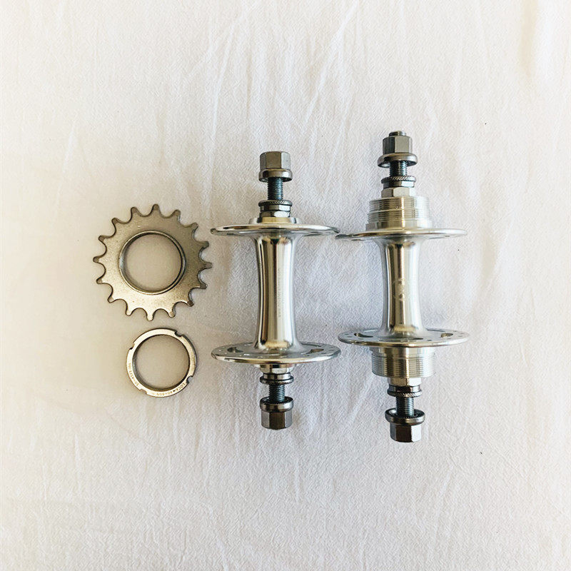 novatec久裕培林花鼓轴承 场地单速花鼓死活两用倒骑32孔死飞花鼓