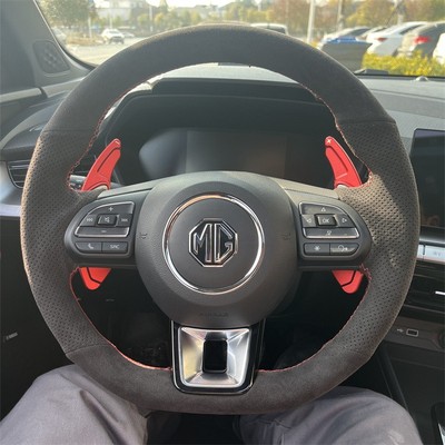 名爵翻毛皮专车专用方向盘套