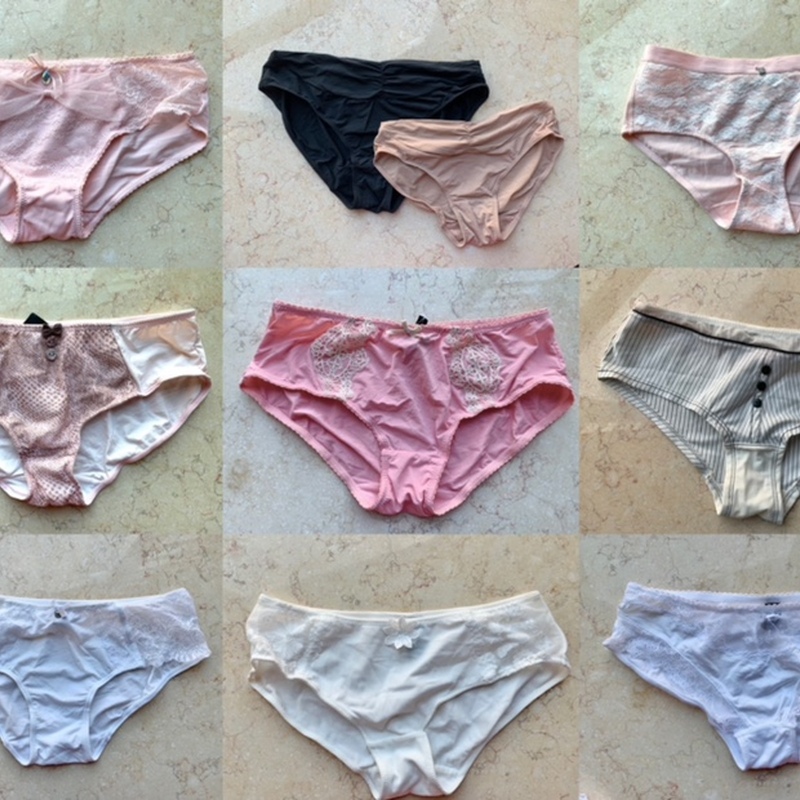 混款6条包邮—内单内裤10多款 白黑 粉SMLXL汇总2. GL111