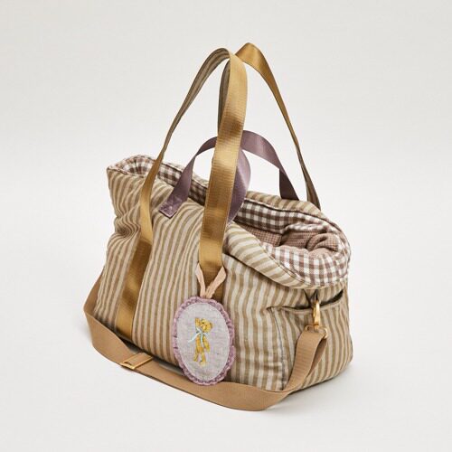 现货/燕子萌宠屋韩国代购Louisdog小型猫狗美拉德色系宠物外出包