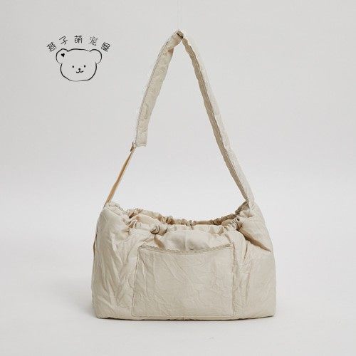 燕子萌宠屋韩国代购louisdog宠物猫狗新款时尚宽肩带可斜挎外出包