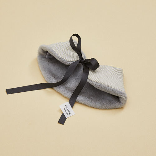 燕子萌宠屋韩国代购louisdog宠物猫狗秋冬新款蝴蝶结毛绒领子