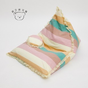 燕子萌宠屋韩国代购louisdog宠物猫狗彩虹有机可拆洗枕头沙发坐垫