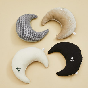 燕子萌宠屋韩国代购 louisdog宠物猫狗时尚双面月亮樱桃刺绣枕头