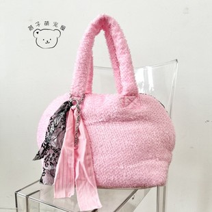 燕子萌宠屋韩国代购 louisdog宠物粉色外出包 猫狗贝壳包手拎包