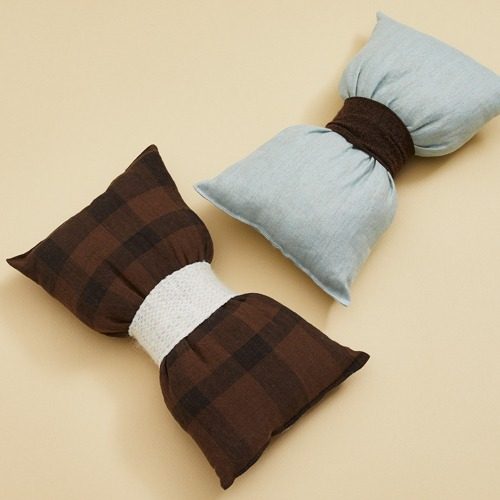 燕子萌宠屋韩国代购 louisdog宠物猫狗时尚蝴蝶结枕头