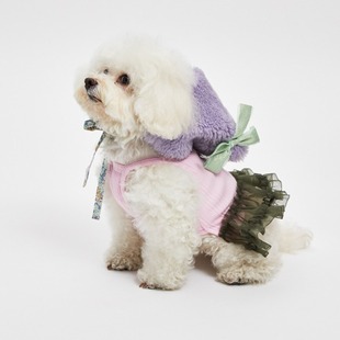 预定/燕子萌宠屋韩国代购Louisdog小型猫狗粉红TUTU蓬蓬裙