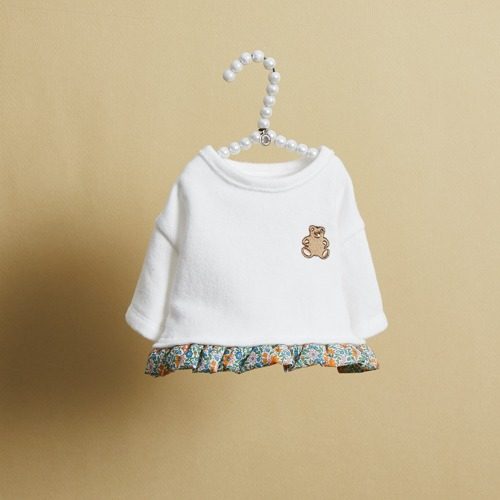 燕子萌宠屋韩国代购 louisdog宠物猫狗秋冬长袖高领拼接打底上衣