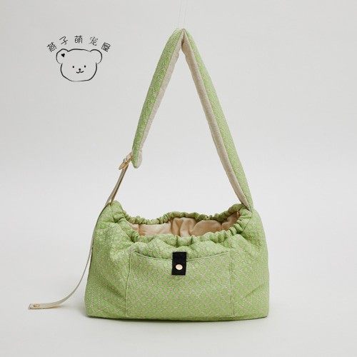 燕子萌宠屋韩国代购louisdog宠物猫狗新款时尚宽肩带可斜挎外出包