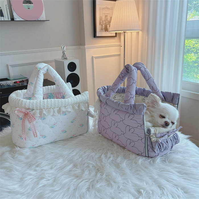 燕子萌宠屋韩国代购babiana宠物猫狗手提外出包小型猫犬用包