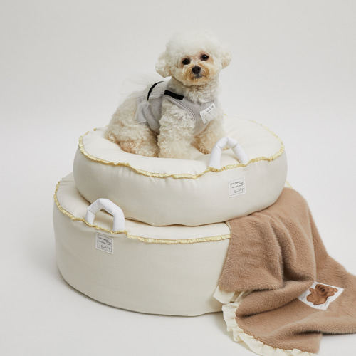 燕子萌宠屋韩国代购louisdog猫狗四季通用小窝 冬天保暖棉睡垫子