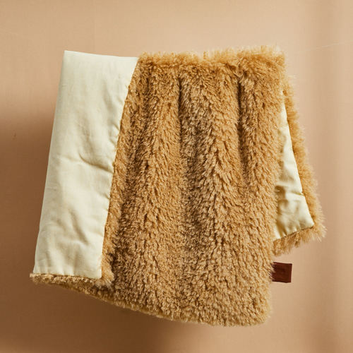 燕子萌宠屋韩国代购Louisdog小型猫狗宠物毛绒垫子被子