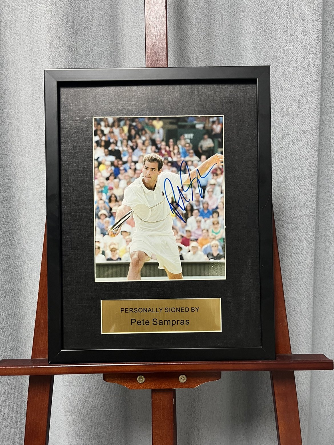 普特拉斯亲笔签名十寸裱框大照片 网球选手 摆台挂墙装饰画收藏,模玩/动漫/周边/娃圈三坑/桌游,文化/体育周边,淘宝优惠券,粉丝福利购,淘宝优惠卷