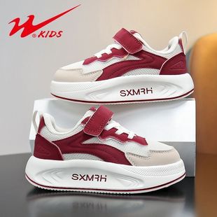 双星童鞋男童网面运动鞋2026春季新款女童板鞋透气软底儿童跑步鞋