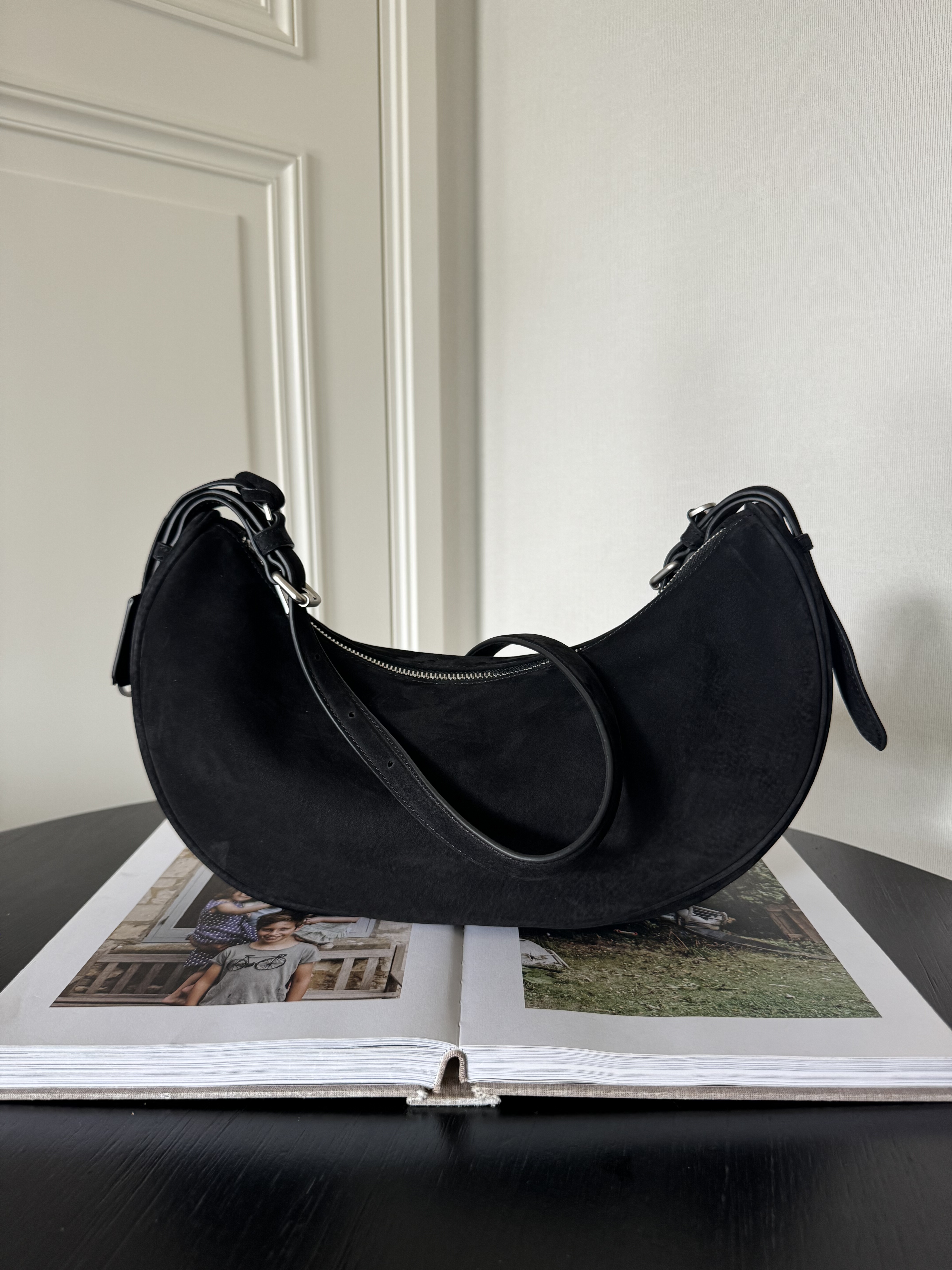 ZOEYLEE 麂皮绒腋下包 单肩斜挎包