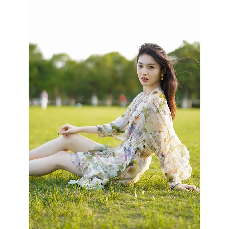 2024夏装法式别致茶歇小个