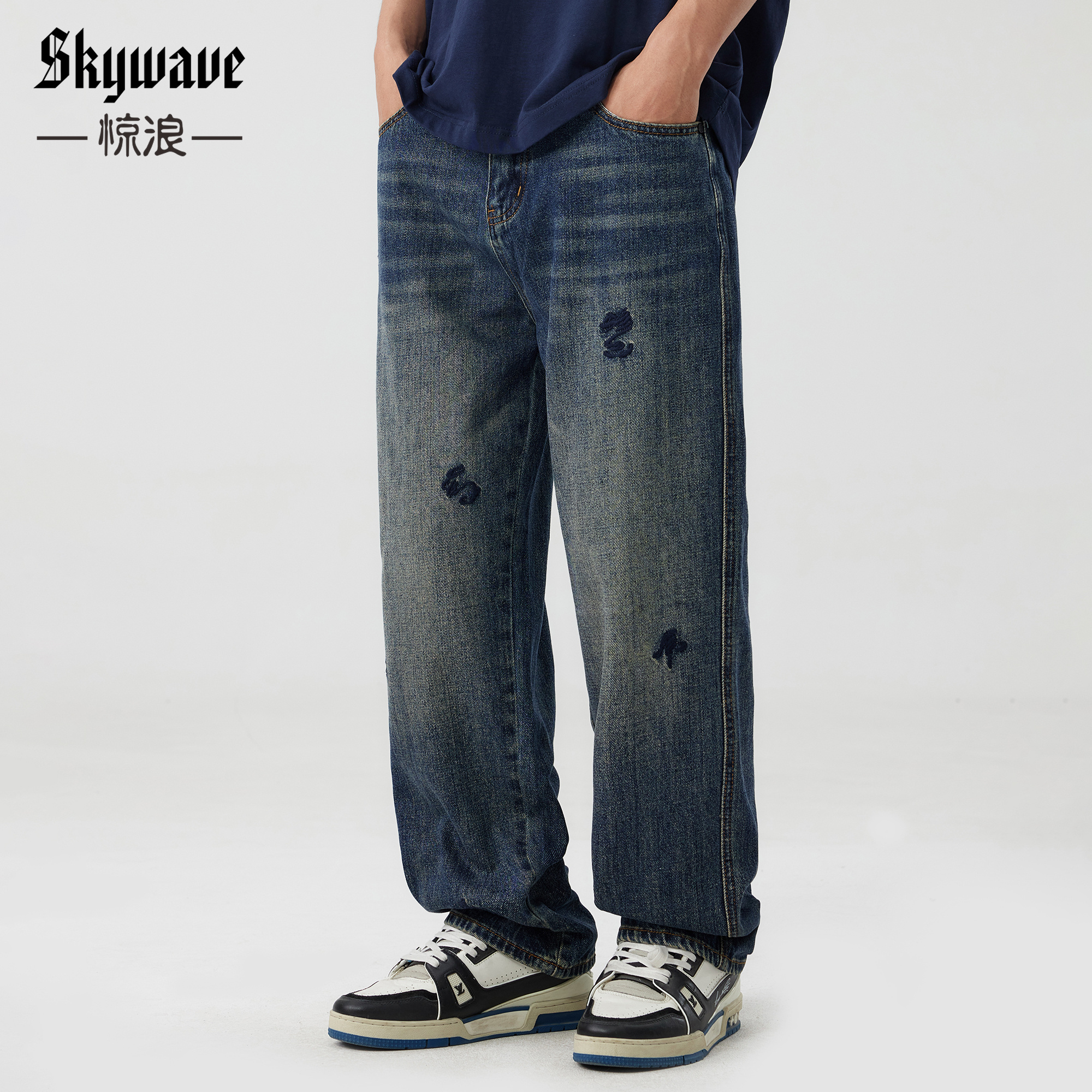 美式复古,宽松大码