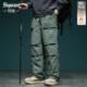 男士 宽松大码 冬季 新国标90鸭绒羽绒裤 抗寒保暖加厚户外防水伞兵裤