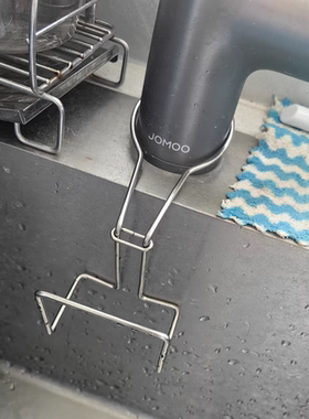 厨房水池用百洁布钢丝球收纳架不锈钢海绵沥水架免打孔水槽置物架