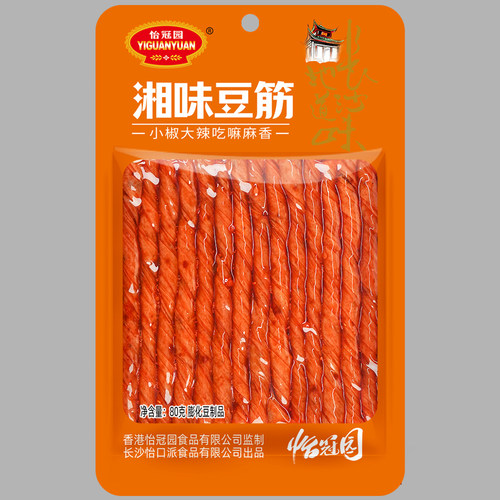 怡冠园相思卷麻辣味豆制品