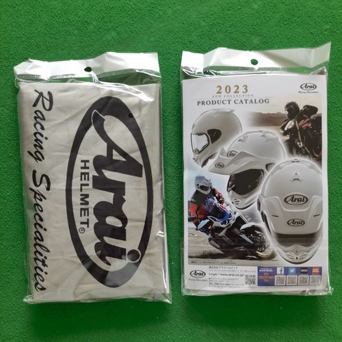 Arai头盔袋防尘包抽绳款原版加厚绒布材质shoei头盔防尘袋纺织