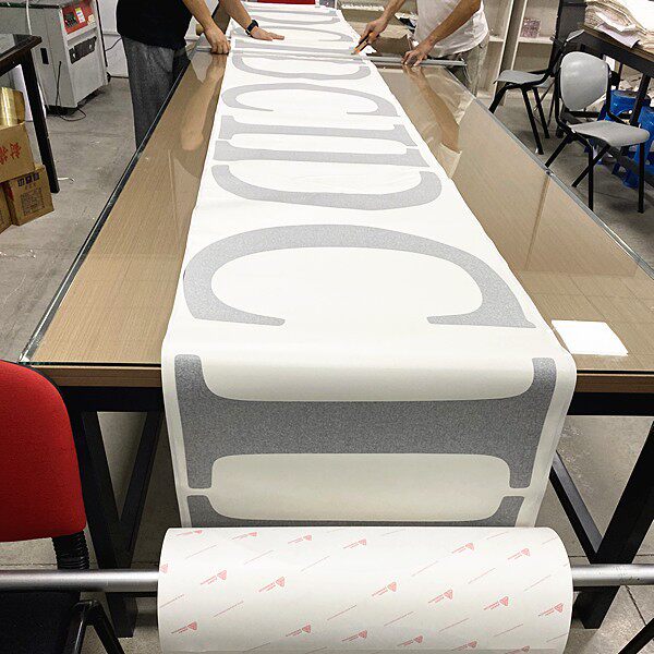 星月印刷pvc转移贴不干胶耐候