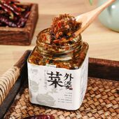 三生川外婆菜小瓶装 下饭酱不辣下饭菜拌面辣椒酱四川特产农家正宗