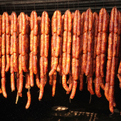 {三生川推荐 }四川特产麻辣农家香肠腊肉排骨香肠腊肉腊肠现做现发