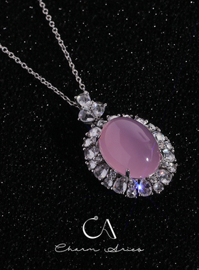 玉髓S925纯银女生新国风高级项链