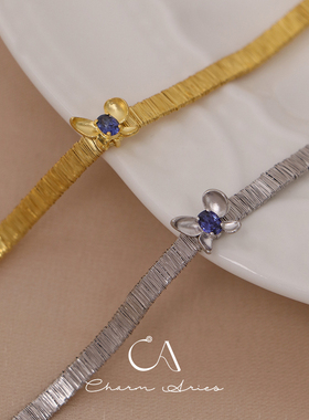 女生S925银复古轻奢高级手链