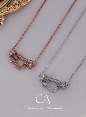 S925纯银锁骨链情侣轻奢精致项链