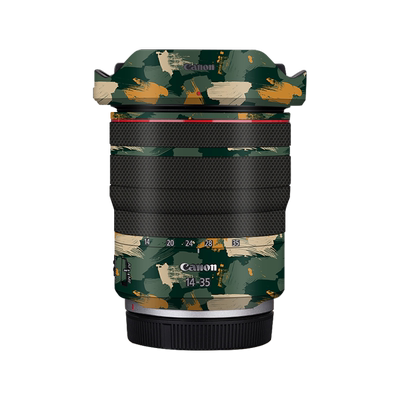适用佳能镜头保护贴膜1435迷彩