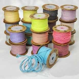 卡简双色棉线2mm手搓棉线文玩绳佛珠线手链编织线手串线