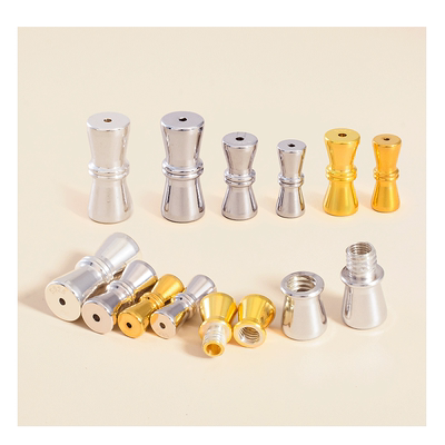 珍珠项链连接扣925银螺丝扣