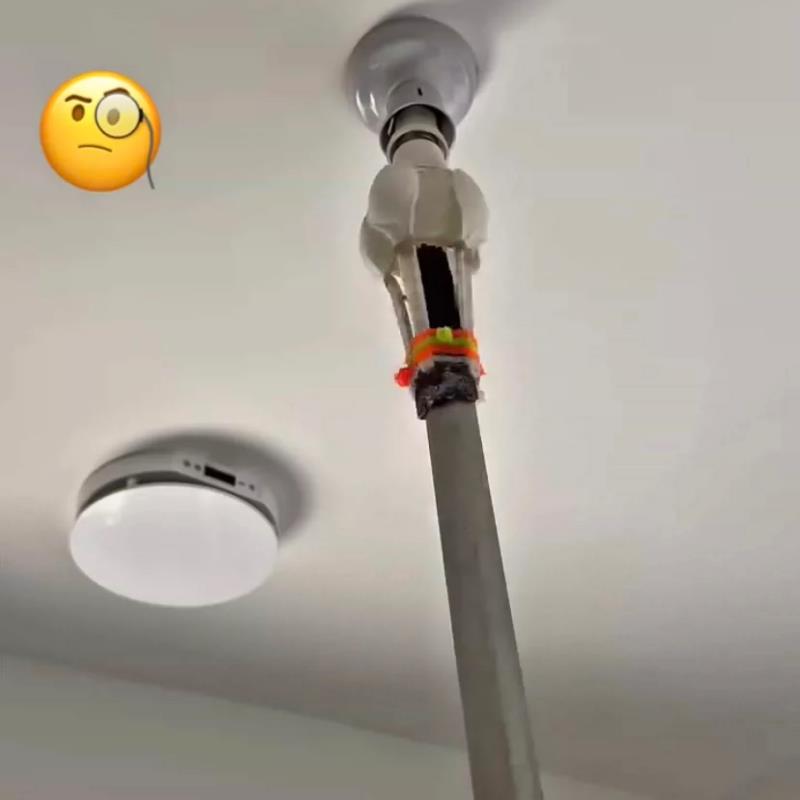 新款灯泡神器高空拆灯工