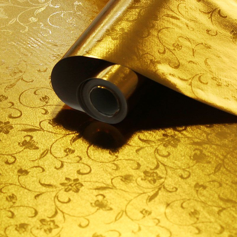 金箔贴纸佛龛背景装饰自粘金色墙