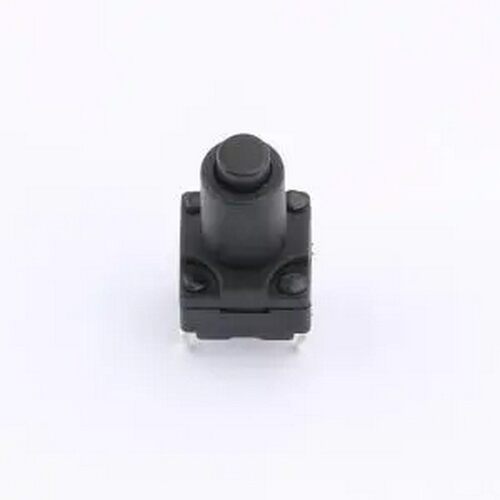 TSW08115-140B333CA 8*8*14防水黑护套轻触开关230gf 插件-4P,8x8