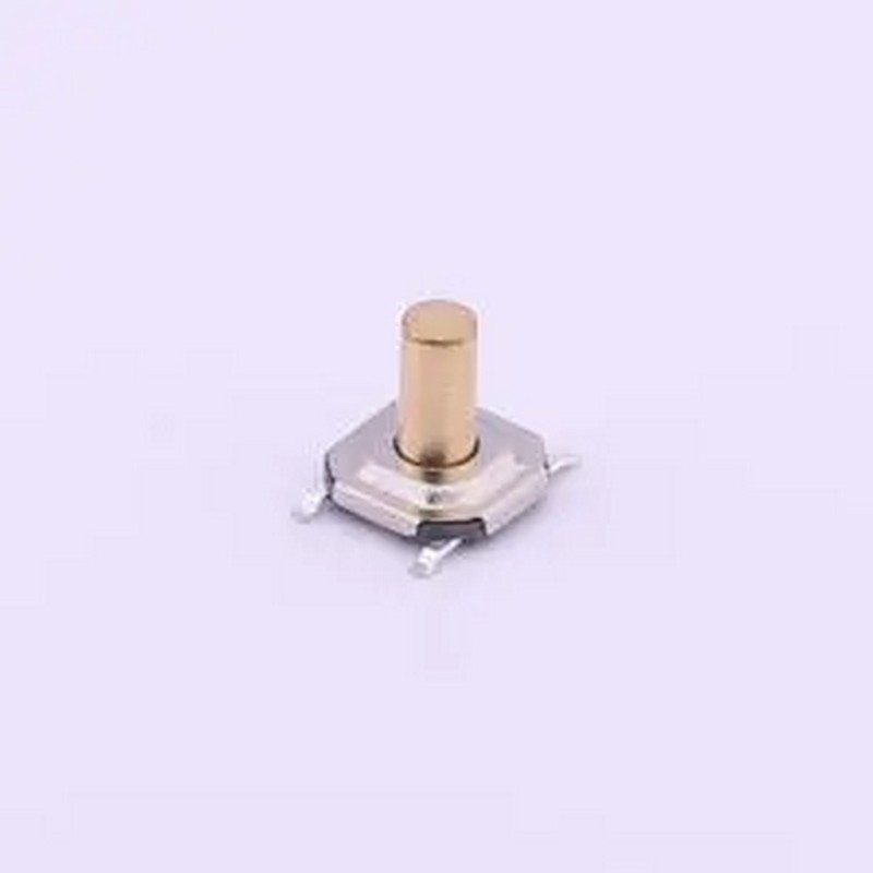 TS-1076S-A15B2 5.2*5.2*5mm 立贴 轻触开关 SMD-4P,5.2x5.2mm 轻