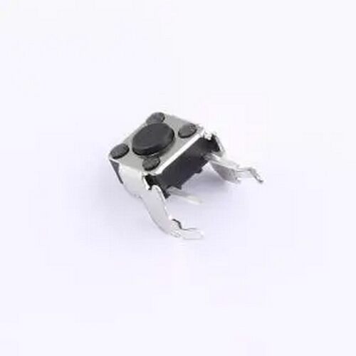 TS-1093A-A1B2-D2 轻触开关6*6*4.3插件H带支架按键四脚侧按180gf