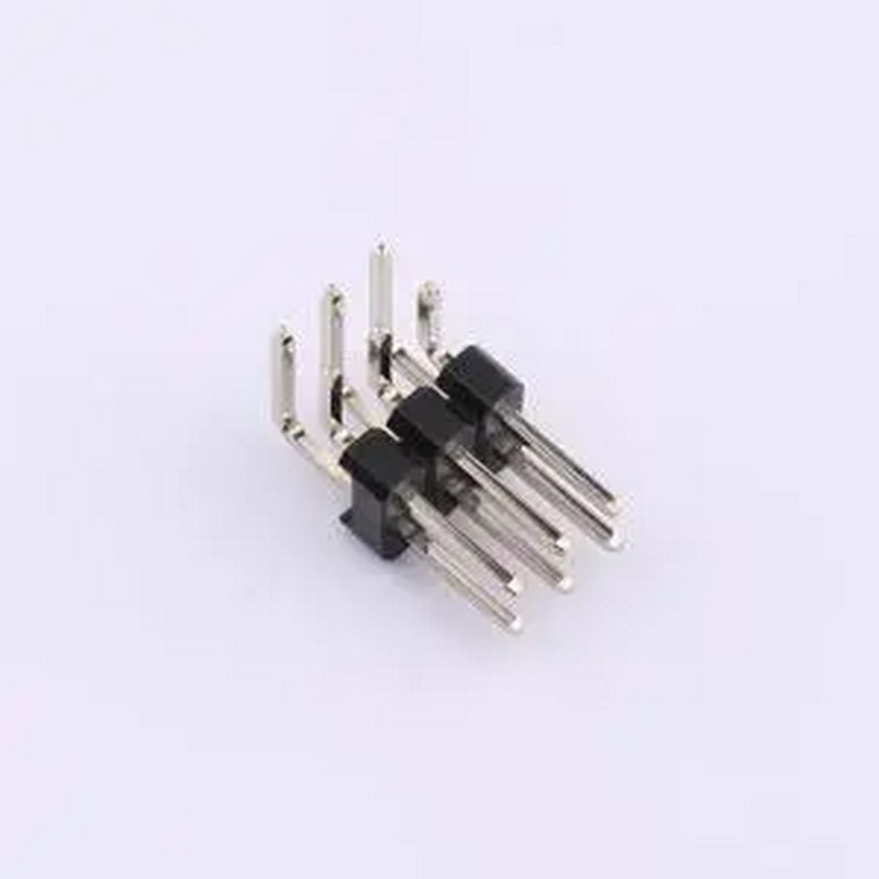 FG-PZ2.54-2-03PW 2x3P 间距:2.54mm 方针 弯插 弯插,P=2.54mm 排