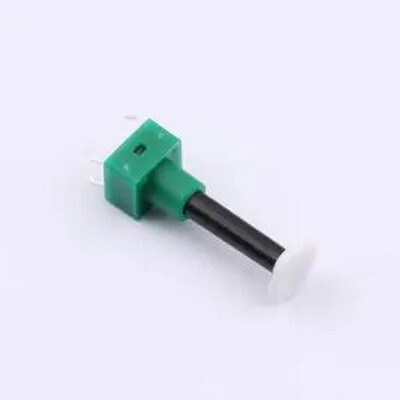 TSA06141-250B332CA-3C6E 6*6*25φ6*1白帽绿护套轻触开关 DIP-4P