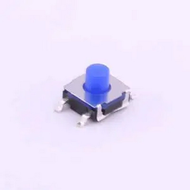 TS-1159B-B-D-BL 6.2*6.2*5.1mm 立贴 轻触开关 SMD-4P,6.2x6.2mm