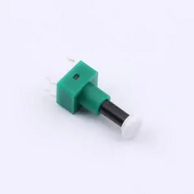 TSA06141-190B332CA-3C3E 6*6*19φ6*1白帽绿护套轻触开关 DIP-4P