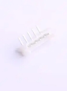 HX25005-5WAD 白色 1x5P 间距:2.5mm 弯插 弯插,P=2.5mm 线对板针