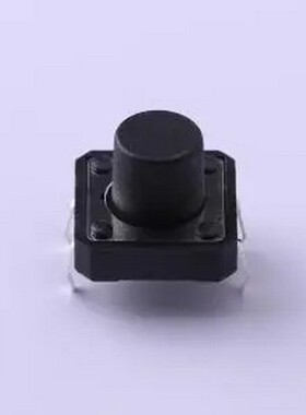 TC-1103-B-K 12*12*9mm 直插 轻触开关 插件-4P,12x12mm 轻触开关