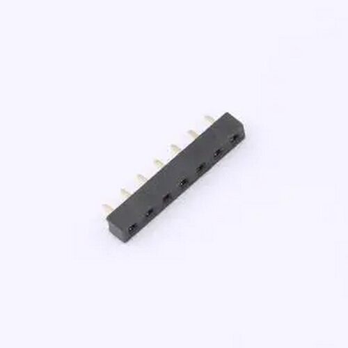 FP5B07A-B1U16-B 1x7P 间距:2mm 直插 插件,P=2mm 排母